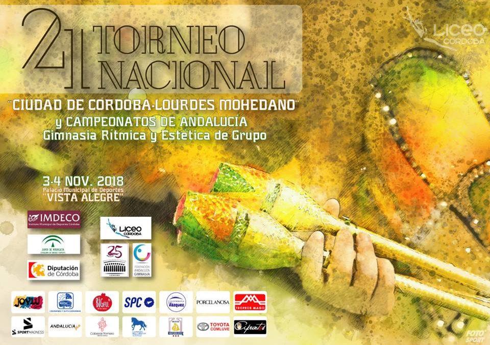 XXI TORNEO NACIONAL “CIUDAD DE CÓRDOBA-LOURDES MOHEDANO” DE GIMNASIA RÍTMICA