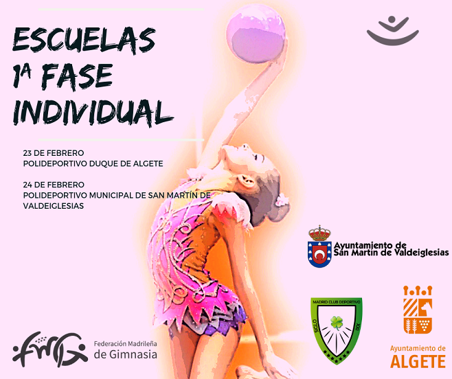 ESCUELAS 1ª FASE INDIVIDUAL FMG