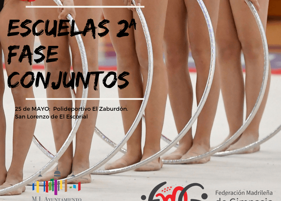 ESCUELAS 2ª FASE CONJUNTOS FMG