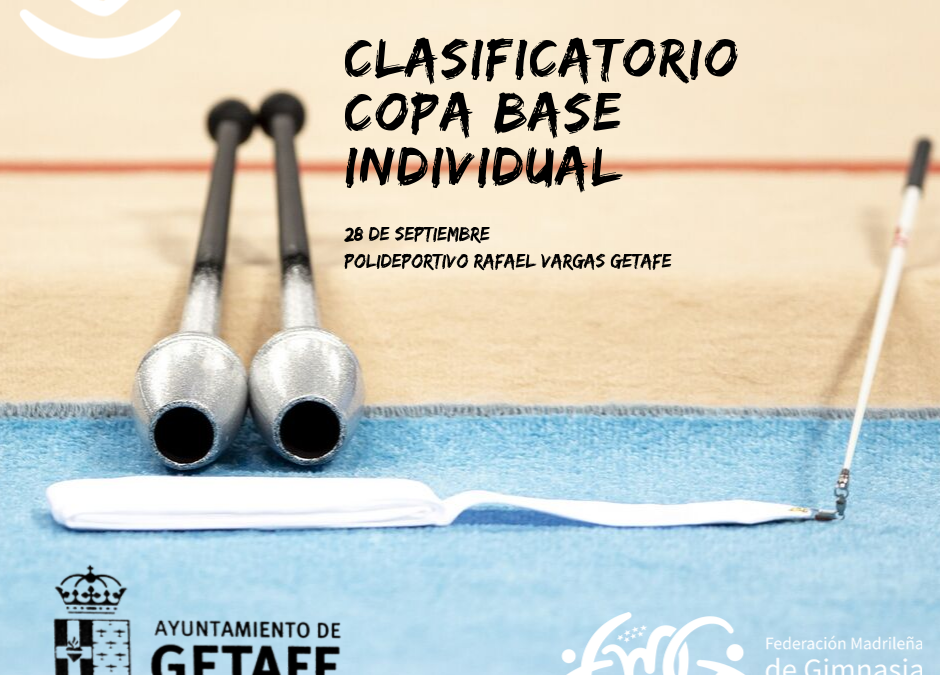 Comenzamos: ¡¡¡Clasificatorio Copa Base Individual!!!