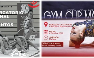 Este finde: Clasificatorio para el Campeonato Nacional de Conjuntos y GYMCUP!!