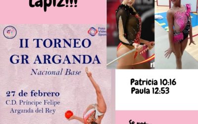 Vuelta a la competición!!! Este sábado competimos en Arganda