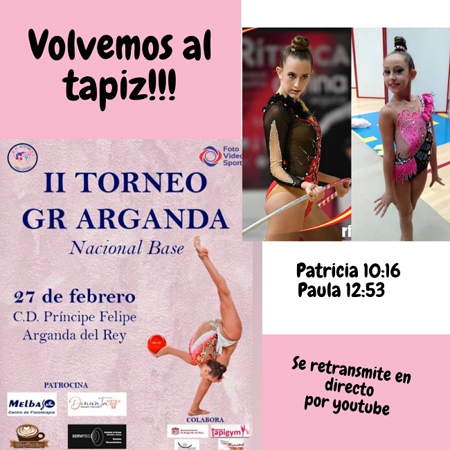 Vuelta a la competición!!! Este sábado competimos en Arganda