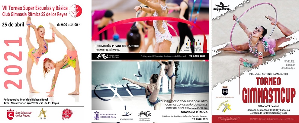 Este finde: Super Escuelas en Sanse, Gimnasticup, Clasificatorio Copa Base y Federación Iniciación