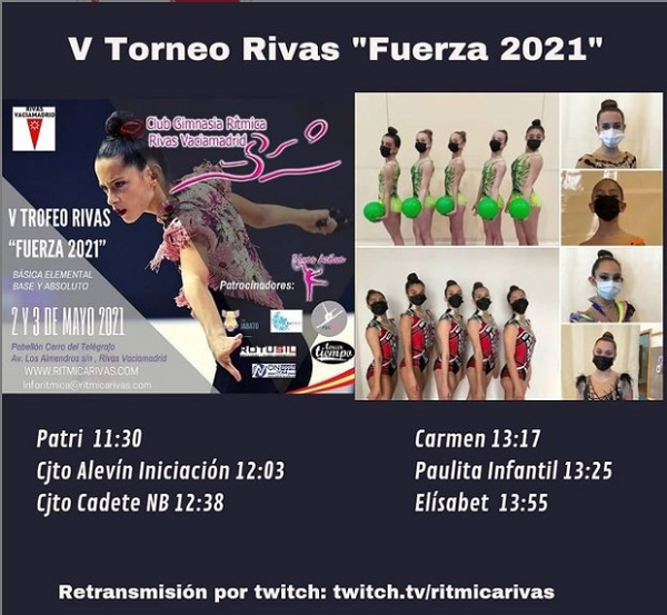 Este lunes competimos en el Torneo Rivas