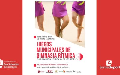 Este domingo celebramos los I Juegos Municipales de Gimnasia Rítmica en Sanse