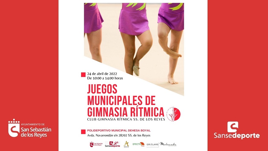 Este domingo celebramos los I Juegos Municipales de Gimnasia Rítmica en Sanse