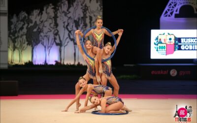 Alevines e Infantiles en el Euskalgym 2023