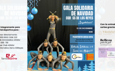 Llega nuestra Gala de Navidad más solidaria. Sanse con Alfafar !!